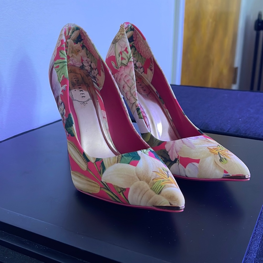 Ted Baker Floral Heels